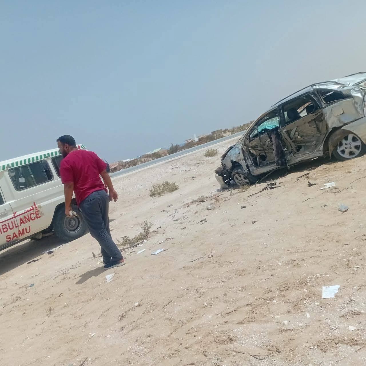 وفاة المدير الإداري والمالي لميناء تانيت في حادث سير على طريق أطار – أكجوجت