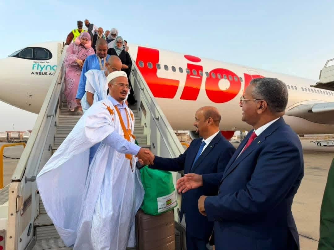 الفوج الأول من الحجاج الموريتانيين يعود إلى نواكشوط