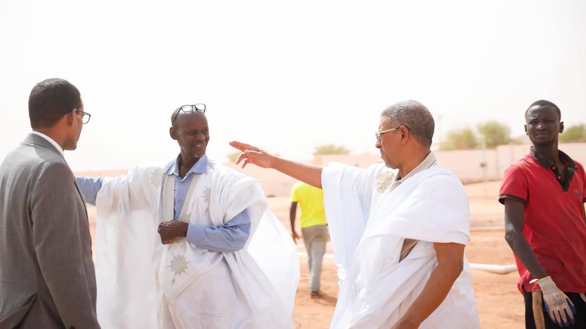 الأمين العام للوزارة يتفقد تحضيرات إطلاق موسم الكيطنه بتجكجة