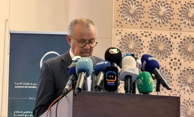 مدير منظمة الصحة لعالمية :موريتانيا في قلب التحول نحو شراكات صحية جيدة