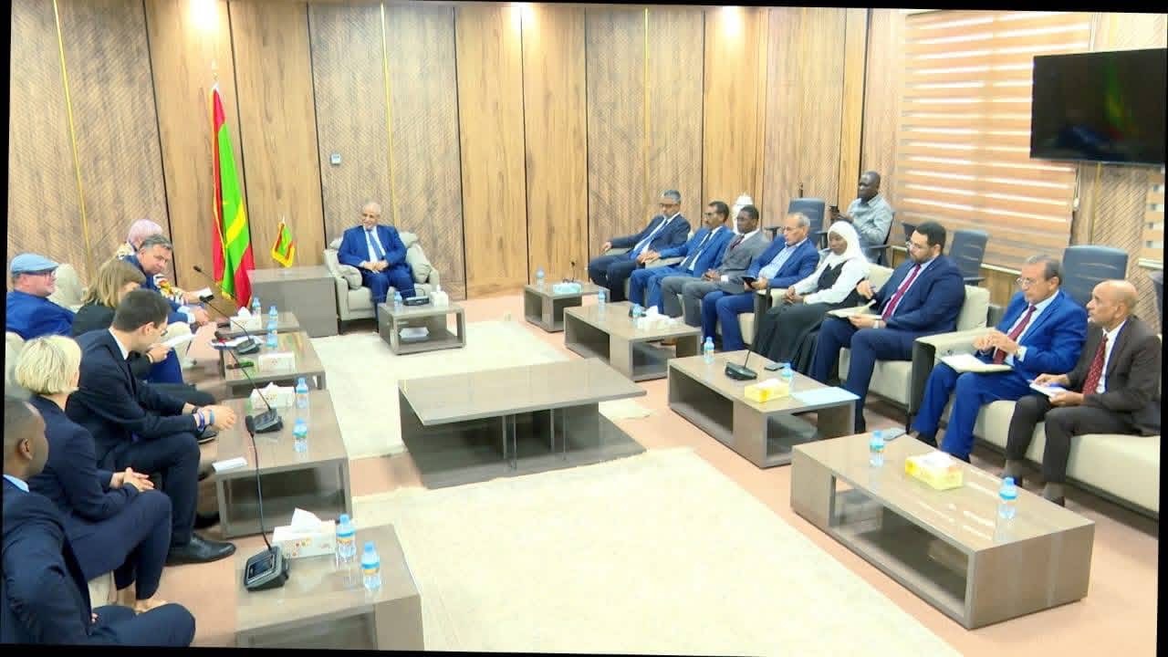 رئيس البرلمان يلتقي وفدا من البوندستاغ الألماني،