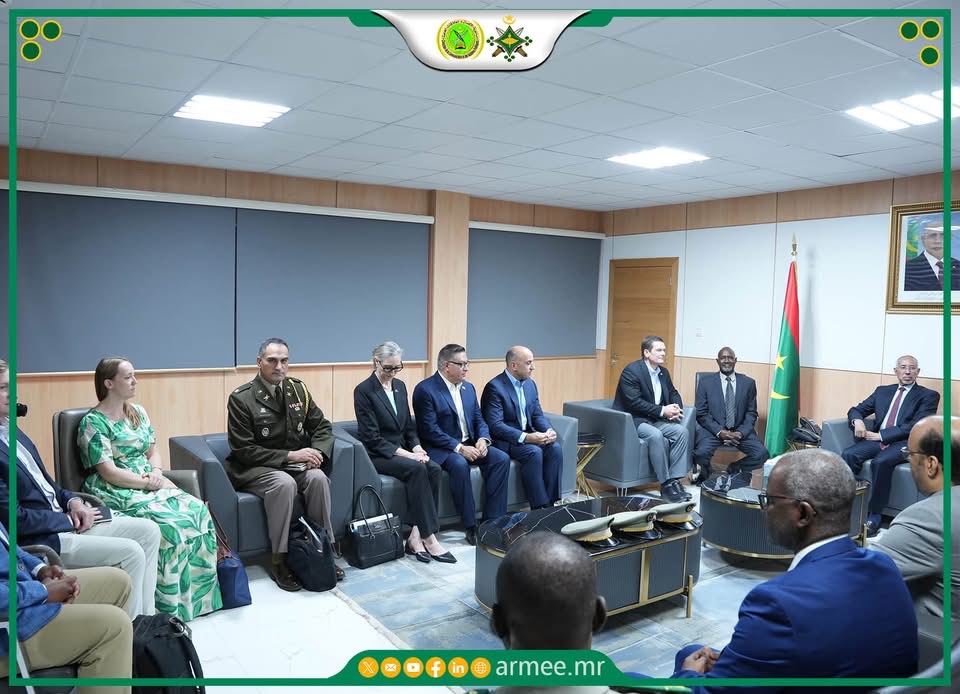 وزير الدفاع يبحث مع وفد من الكونغرس الأمريكي تعزيز التعاون العسكري