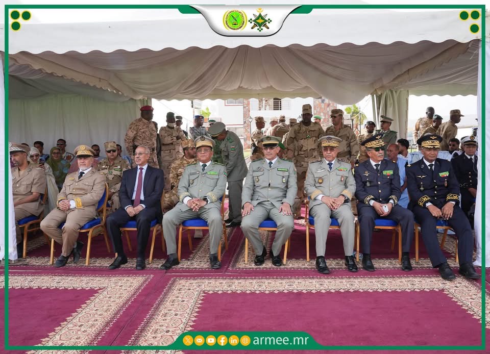 تخرج 70 ضابطًا من الأكاديمية العسكرية بأطار وإطلاق مشروع مركز محاكاة تكتيكي