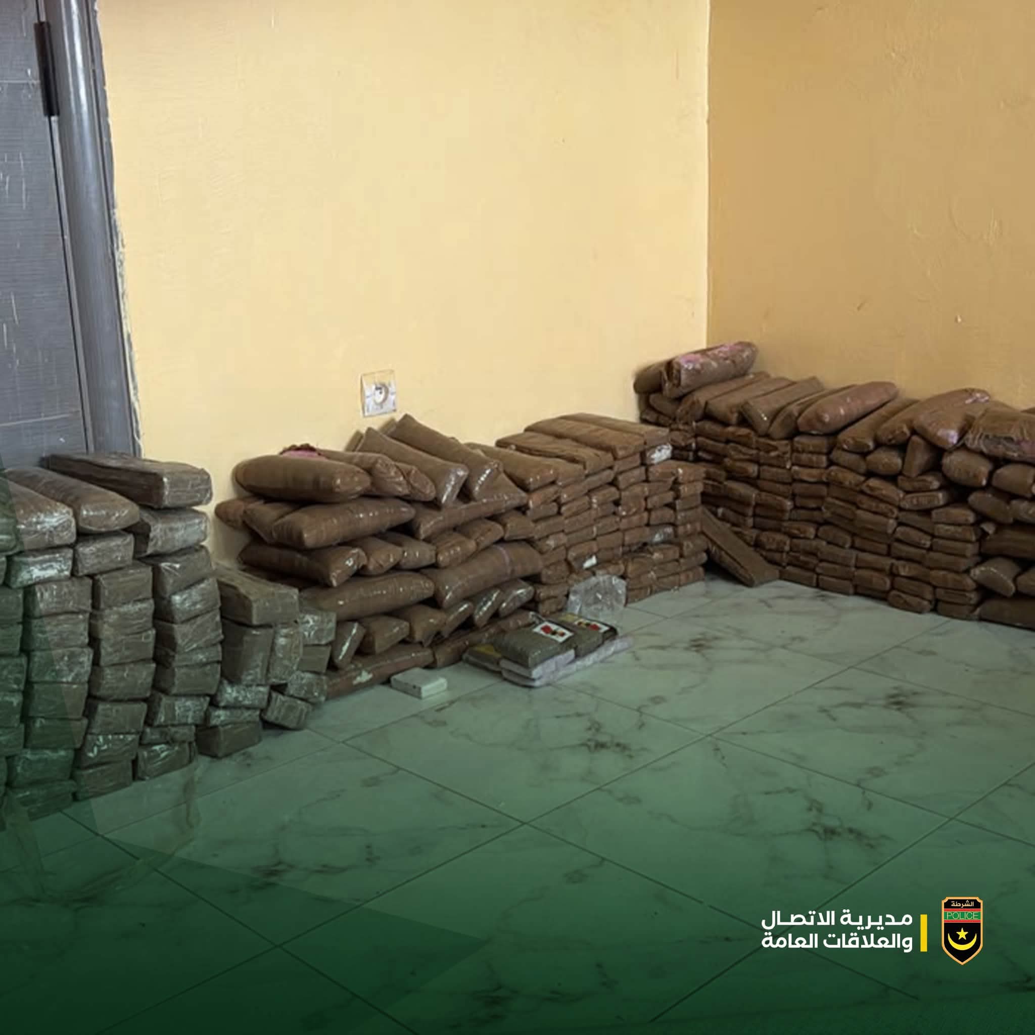توقيف 6 أشخاص وحجز 230 كيلوغراماً من الحشيش في عملية أمنية بباسكنو