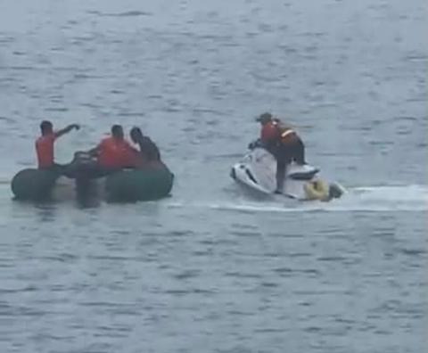 خفر السواحل يتدخل لإنقاذ سبّاح وانتشال جثمان غريق بشواطئ نواذيبو