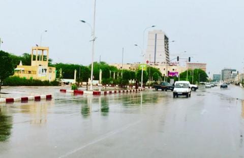 أمطار معتبرة تتواصل في نواكشوط منذ ليل الأربعاء