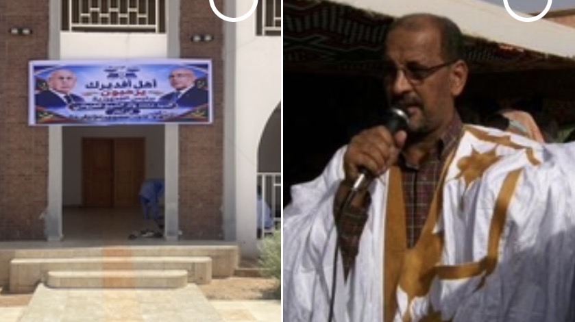 الوجيه والسياسي خداد ولد المختار يستقبل ضيوف الرئيس في إطار