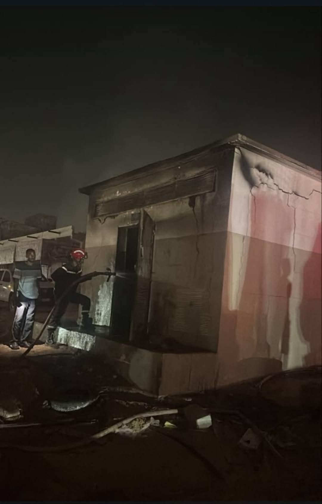 صوملك: حريق في بيت محول كهربائي في تيارت