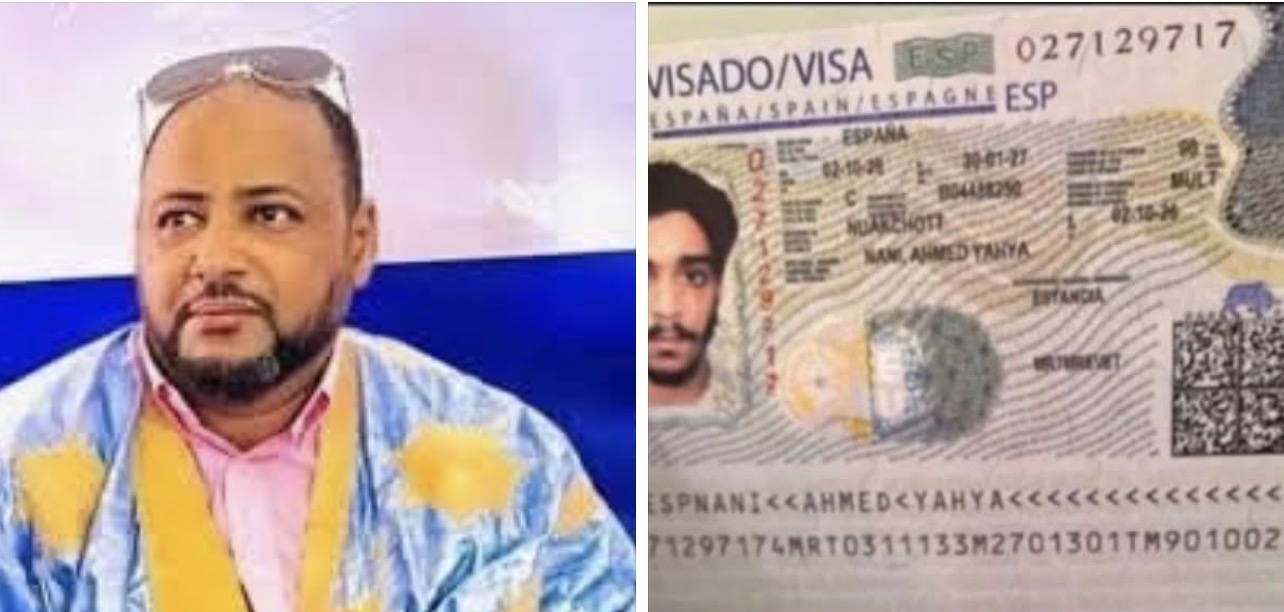 الشيخ الطالب بوي ولد الشيخ آياه يتكفل بإجراءات سفر الشاب محمد يحي ولد الناني إلى إسبانيا للعلاج