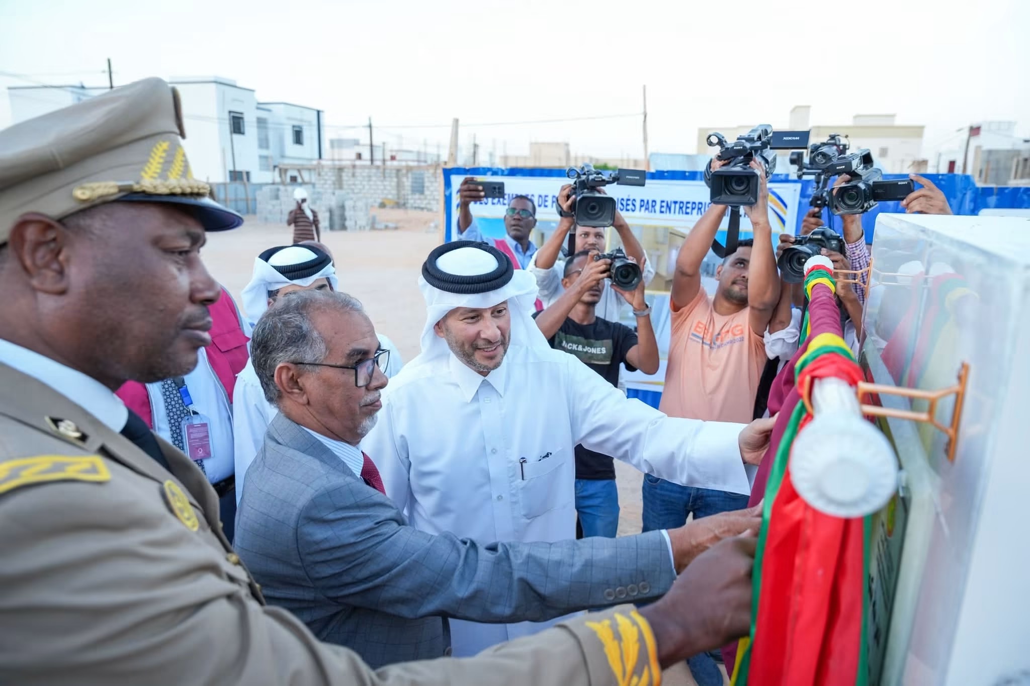 نواكشوط: وضع حجر الأساس لمشروع قرية تكوين وتأهيل الأطفال ذوي الإعاقة